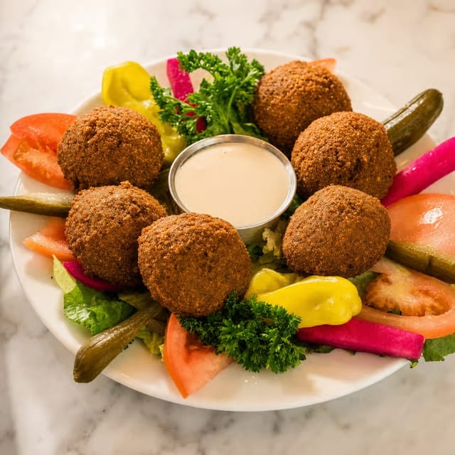 Falafel Plate.