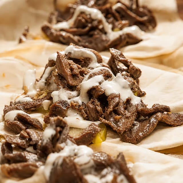 Lamb Shawarma Wrap.