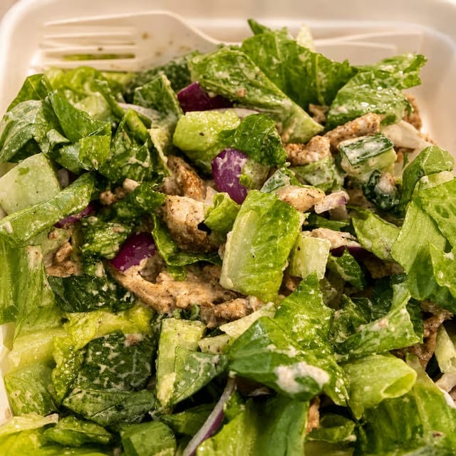 Chicken Shawarma Salad.