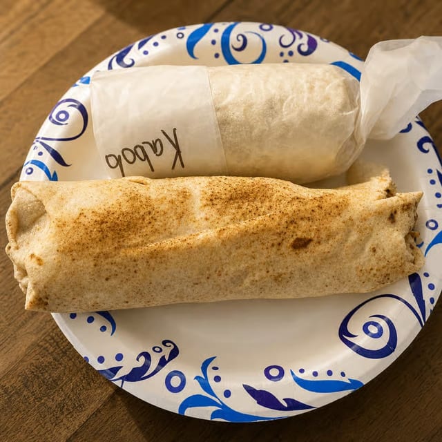 Shish Kabob Wrap.
