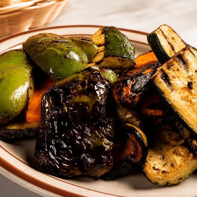 Side of Grilled Veggies.